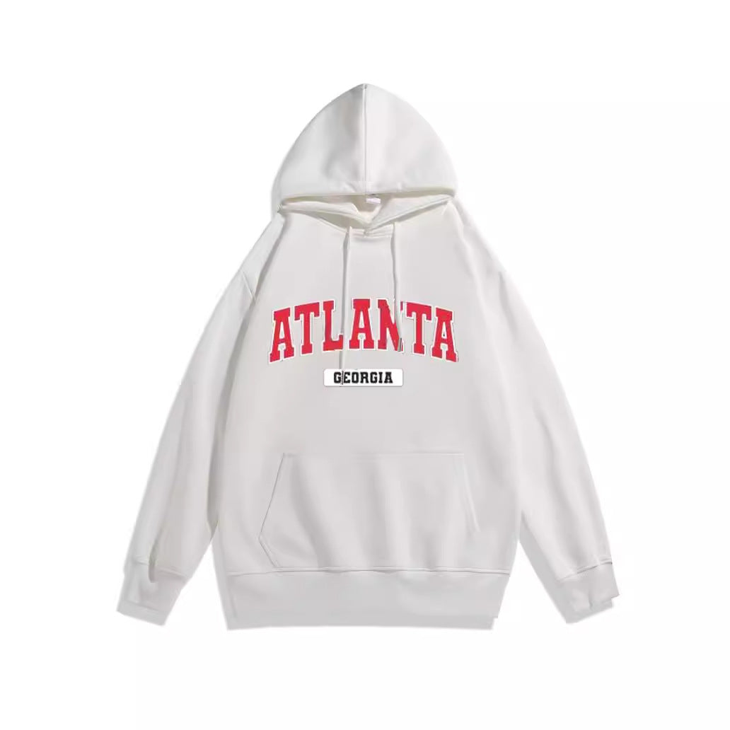 Women's hoodie with stylish Atlanta print Chic & Stil