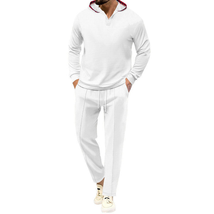 Men's comfortable waffle texture leisure suit Amarae