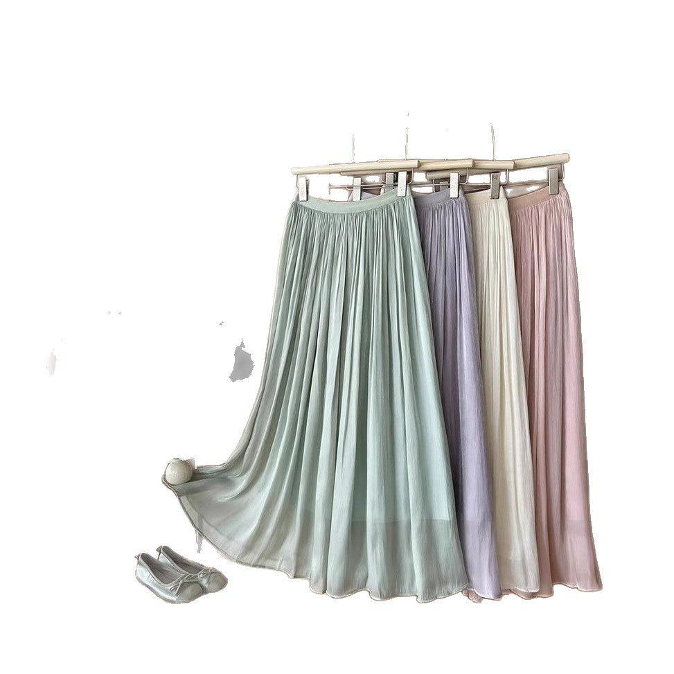 Robe maxi plissée pour femmes Chic & Stil