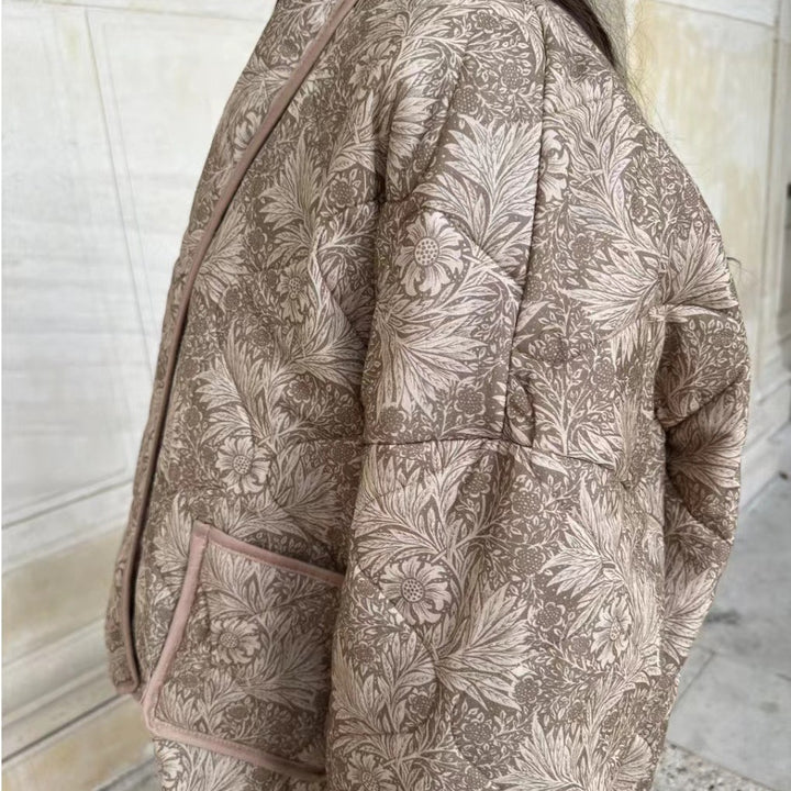 Veste tunique imprimée florale pour femmes Chic & Stil