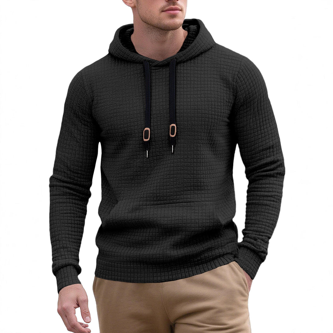 Men's stylish hoodie with textured design Lune London