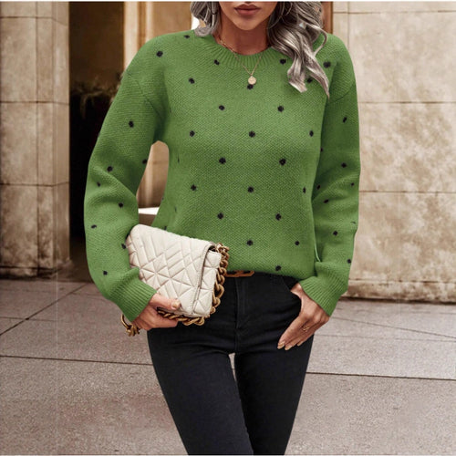 Sweater pour femmes avec un motif ludique et une coupe confortable Chic & Stil
