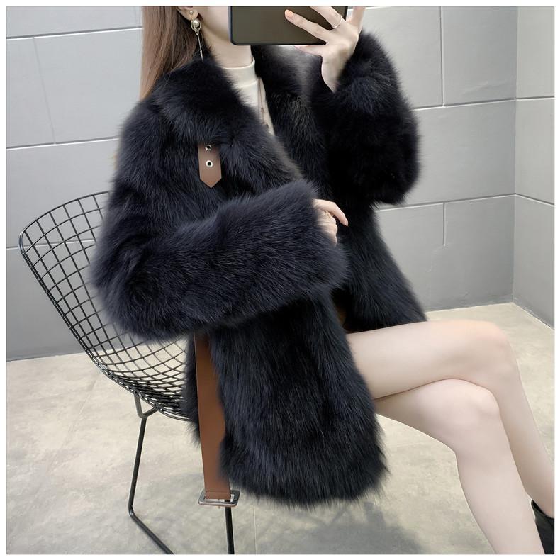 Veste élégante en fausse fourrure pour femmes Chic & Stil