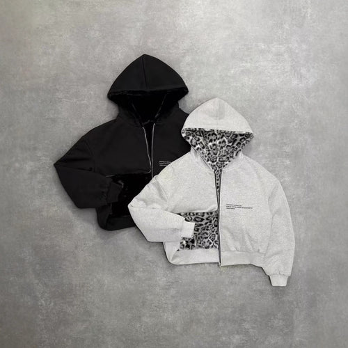 Urban women's hooded jacket in lightweight fleece with kangaroo pocket Amarae
