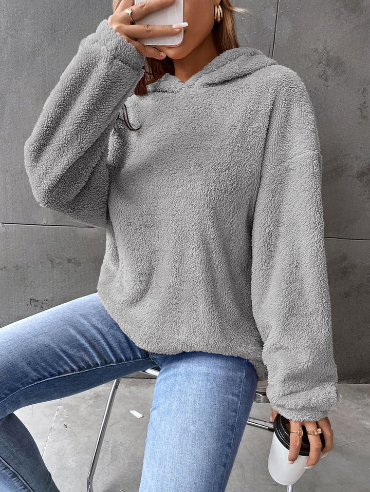 Women's Fleece Hooded Sweatshirt Lune London
