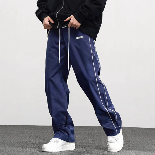 Men's multifunctional casual leisure pants with contrasting side seams Amarae