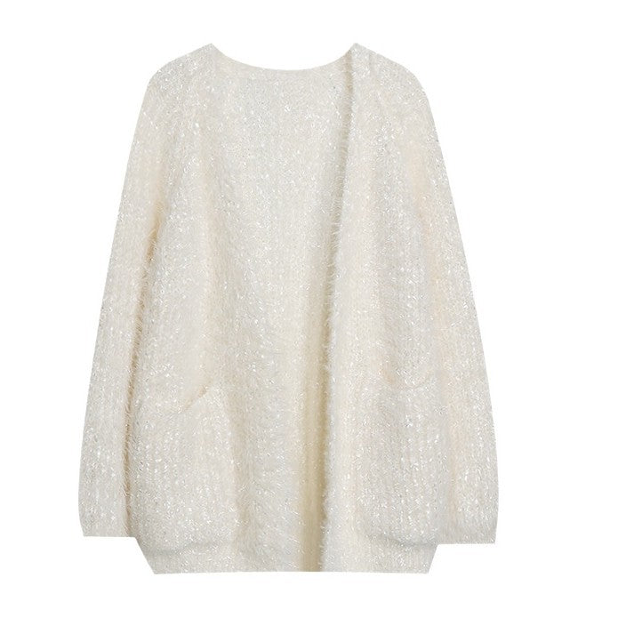 Sparkling cardigan for women in a modern casual chic look and style