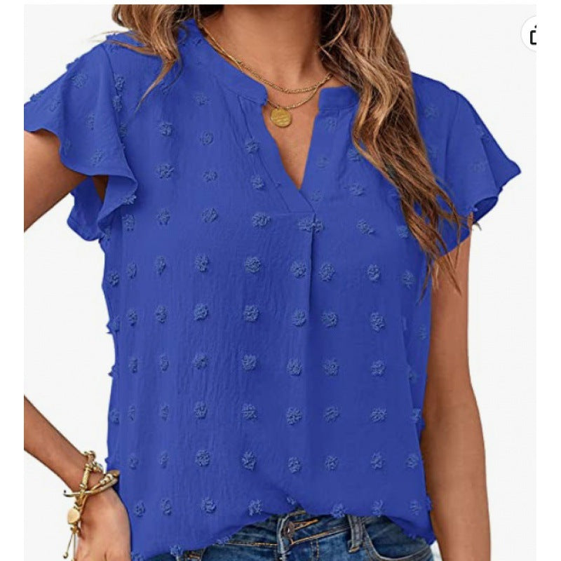 Women's blouse with flared sleeves Lune London