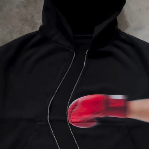 Sweat à capuche pour femmes avec un design graphique innovant Chic & Stil