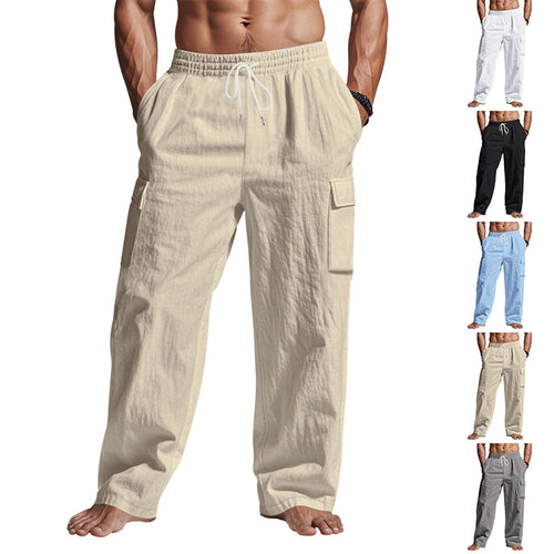 Comfortable cargo pants for men with practical side pockets Amarae