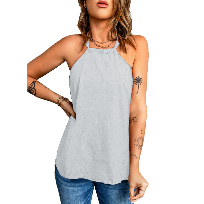 Women's lightweight summer top with spaghetti straps Amarae