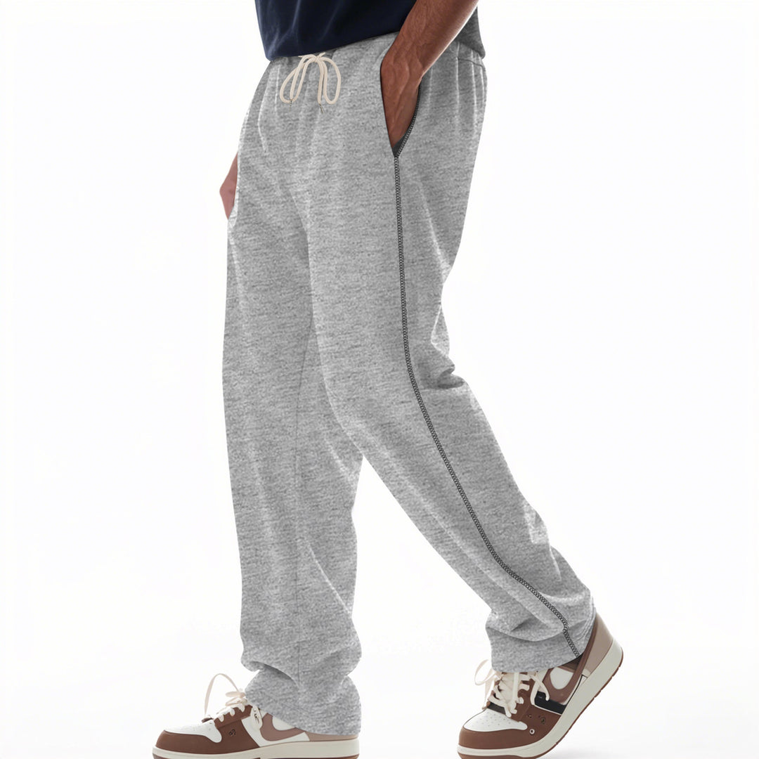 Comfortable men's joggers with zipper and side pockets Lune London