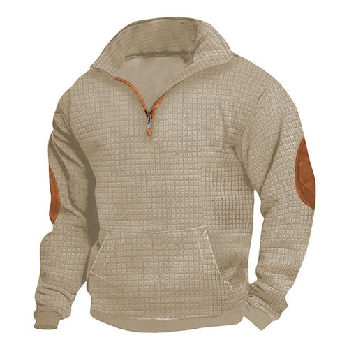 Sporty hooded sweater for men with structured design and practical pockets Amarae