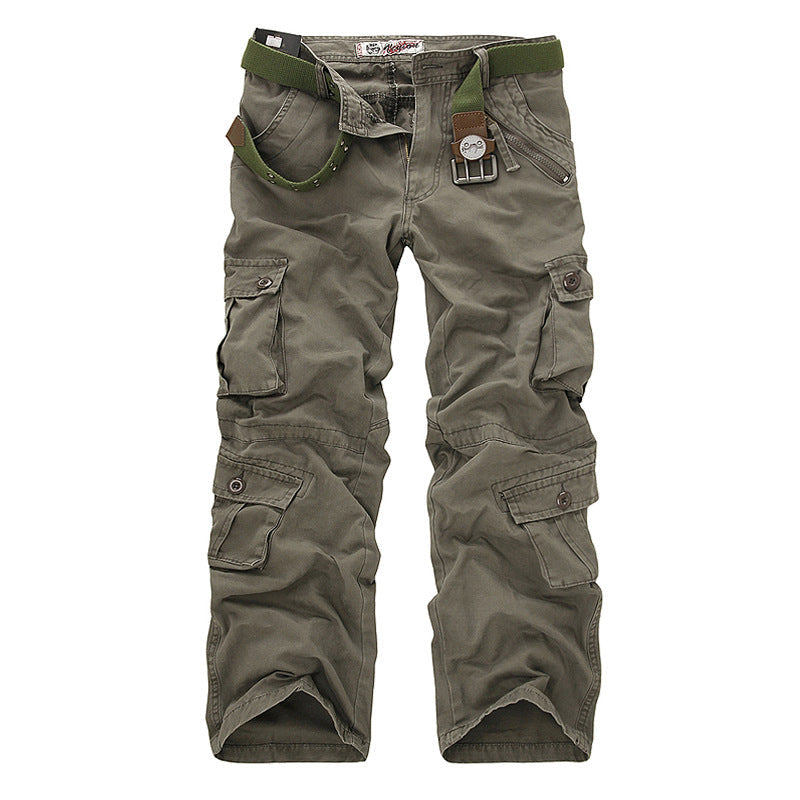 Lune London | Men's cargo pants with elastic waistband and versatile pockets
