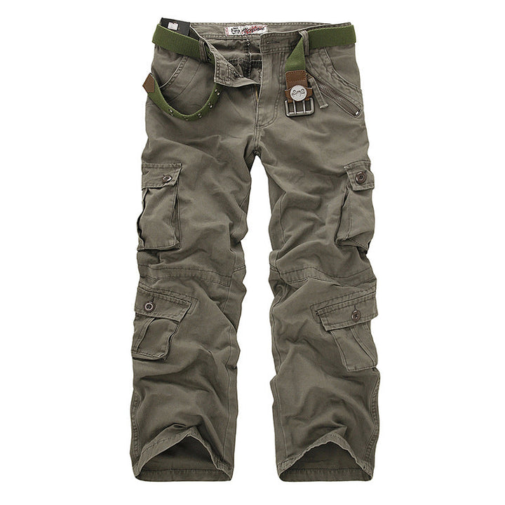 Lune London | Men's cargo pants with elastic waistband and versatile pockets