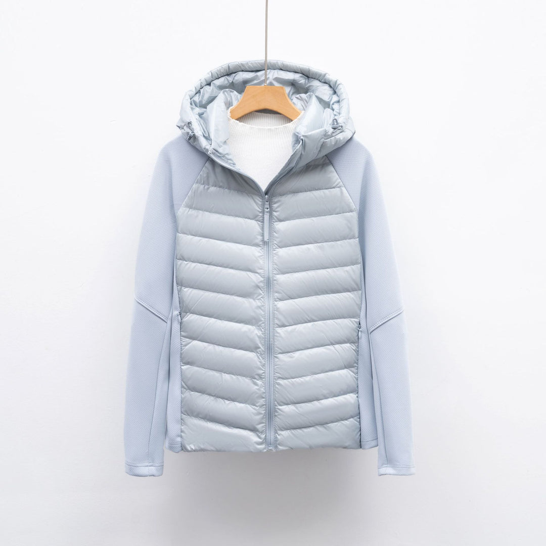 Ladies versatile hybrid jacket with hood Lune London