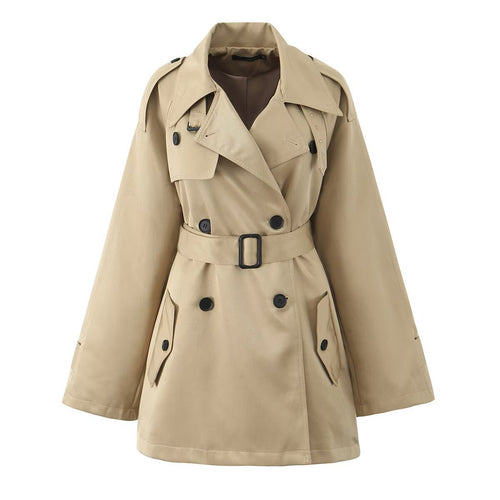 Ladies' trench coat with a modern cut and practical pockets Amarae