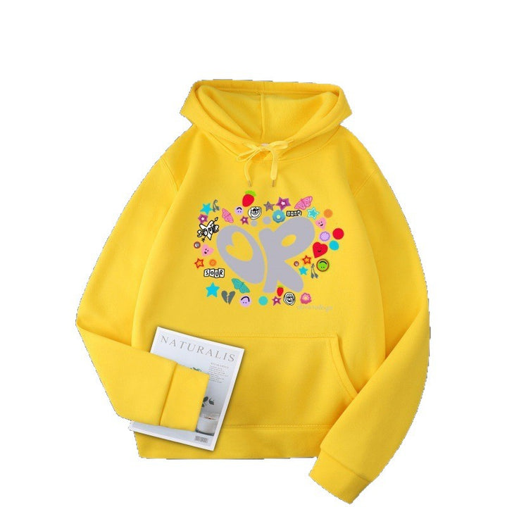 Women's Hoodie with Creative Graphic Design Chic & Stil