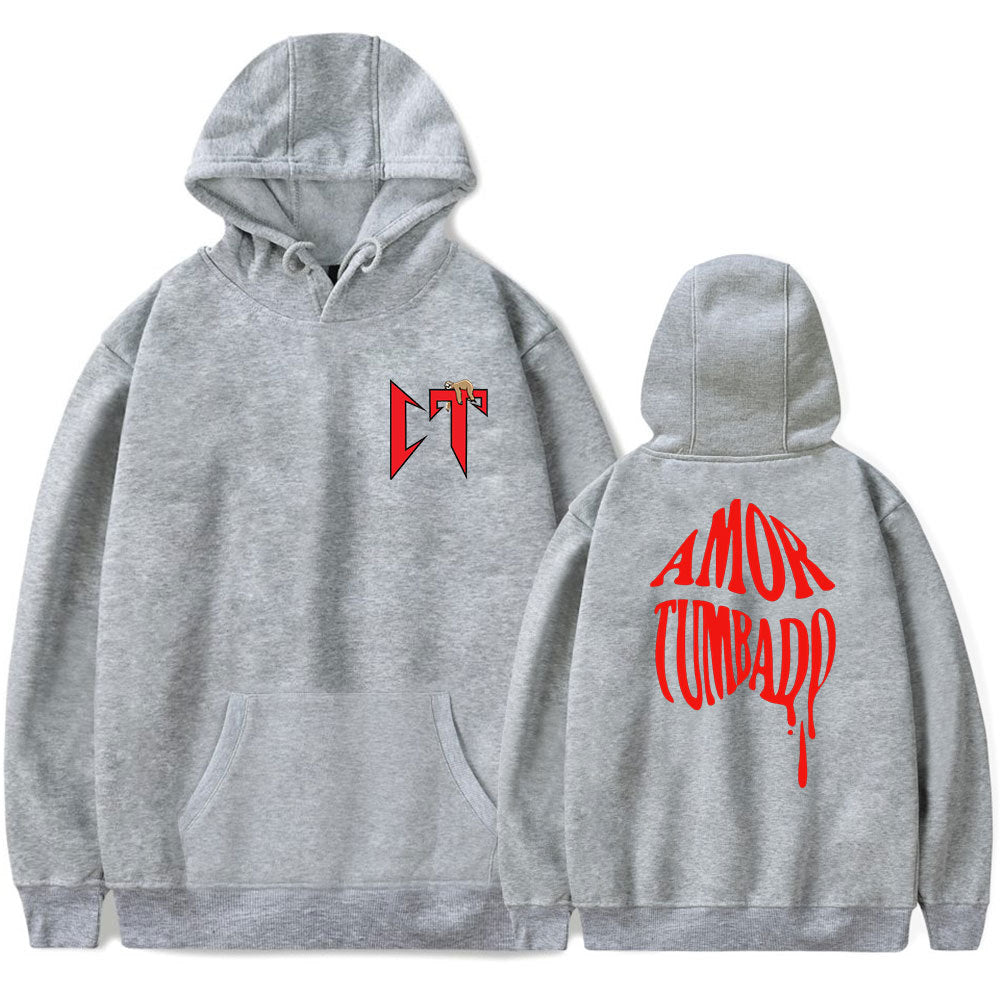 Women's hoodie with creative lettering Chic & Stil