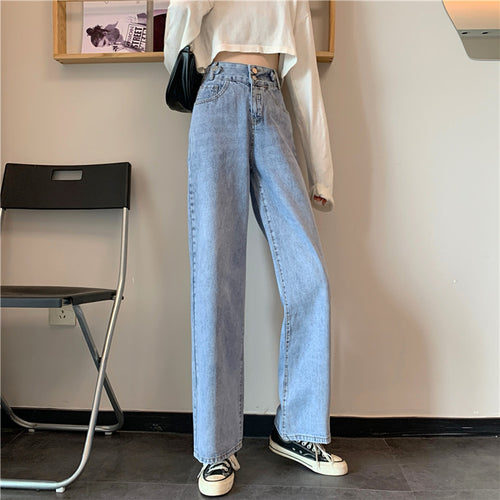 Jeans bootcut taille haute pour femmes Chic & Stil