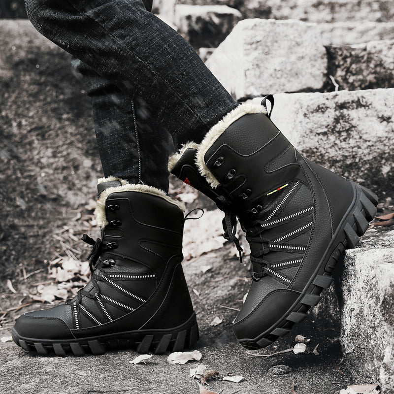 Winter hiking boots for women with insulated lining and non-slip sole Lune London