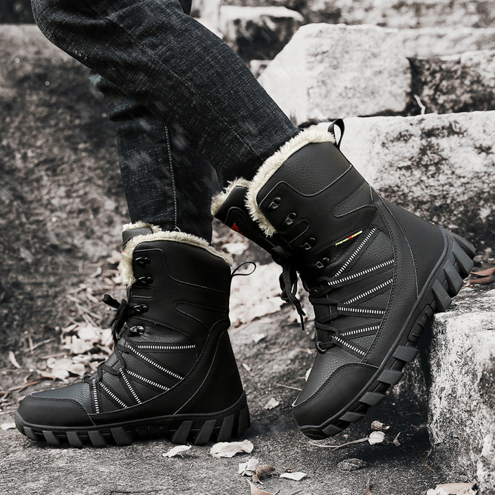 Winter hiking boots for women with insulated lining and non-slip sole Lune London