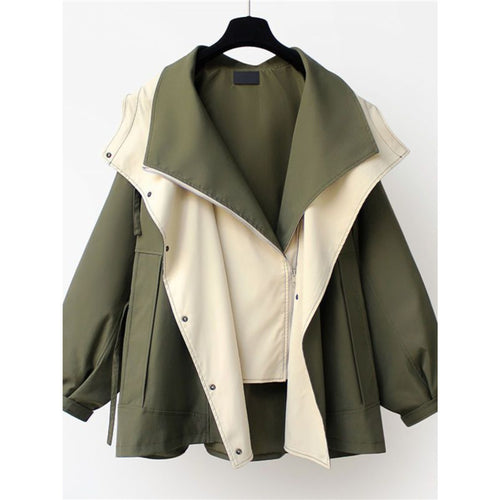 Multifunctional outdoor jacket for women with large pockets and practical zippers Amarae