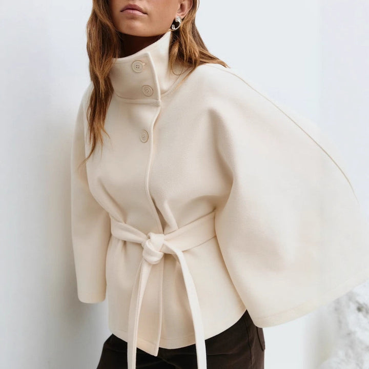 Chic and stylish women's hooded coat