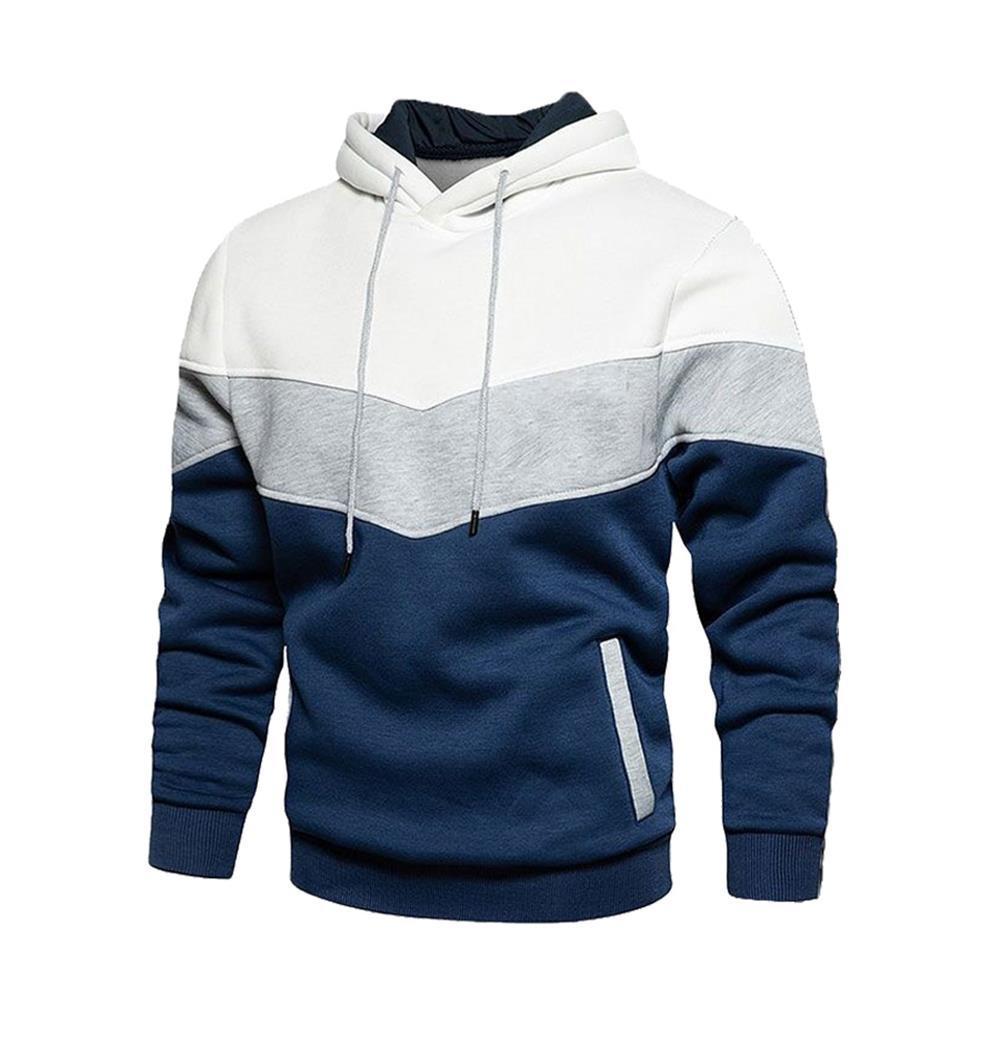 Men's athletic hoodie with an elegant color blend and practical pockets Lune London