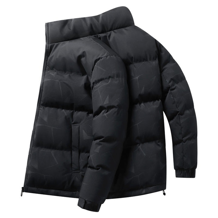 Men's padded quilted jacket with high thermal performance, water-repellent surface, and elastic cuffs Amarae