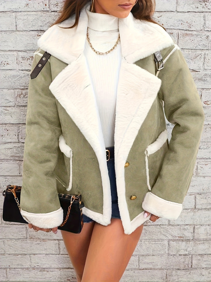 Ladies Sheepskin Jacket Cozy Lune London
