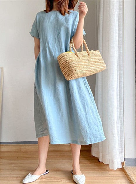 Lightweight and versatile summer dress for women with pockets Lune London
