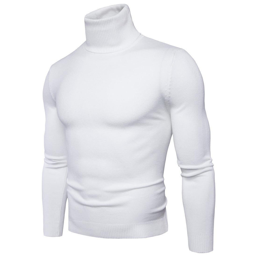 Men's Roll Neck Sweater Made Of Soft Merino Wool Lune London