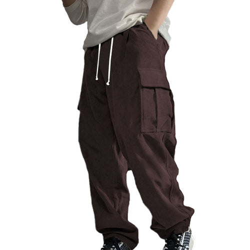 Versatile cargo pants for men with elastic waist and practical pockets Amarae