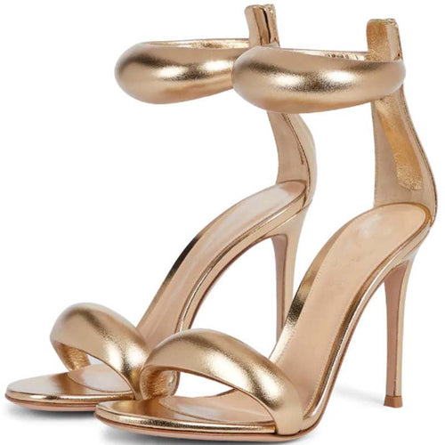 Ladies High Heel Strap Sandals with Anklet Strap Amarae