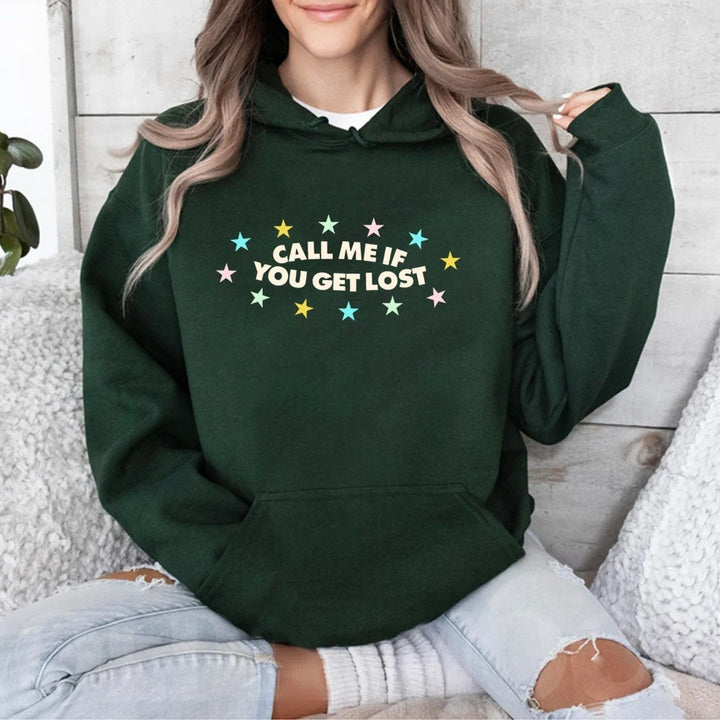 Sweat à capuche pour femme avec imprimé créatif et coupe décontractée Chic & Stil