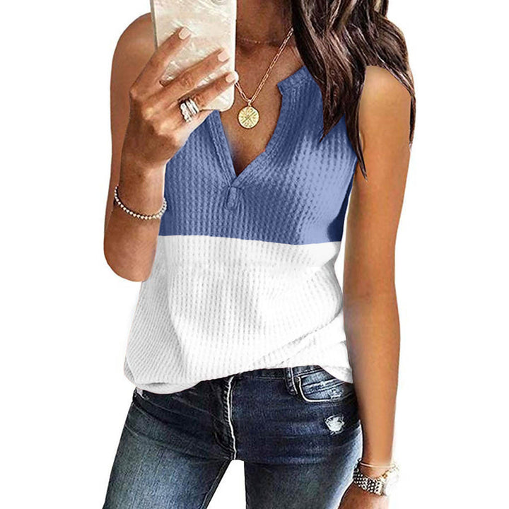 Amarae Women's Casual V-neck Top