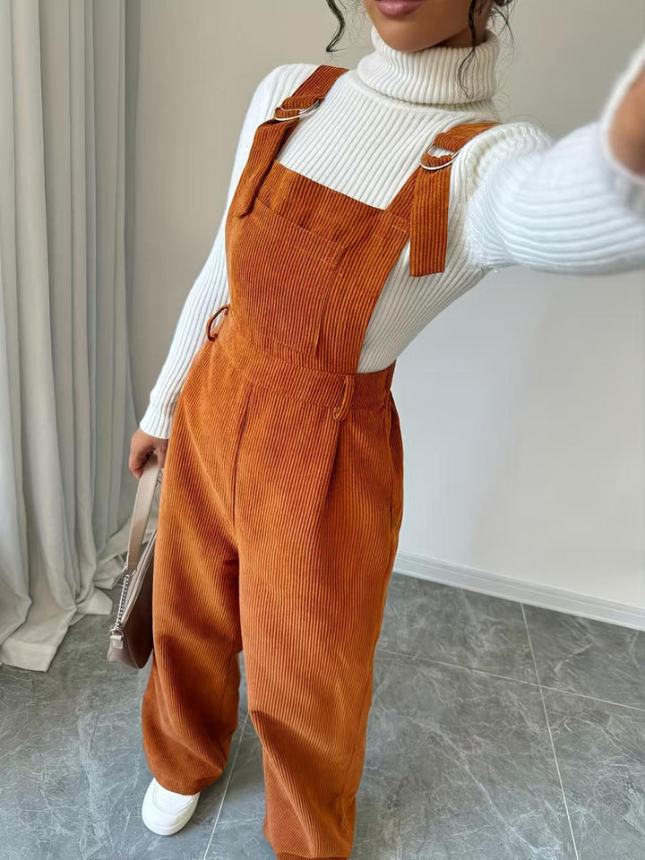 Dames loisirs coupe corduroy combinaison Chic & Stil