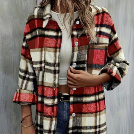 Casual checked shirt for women Lune London