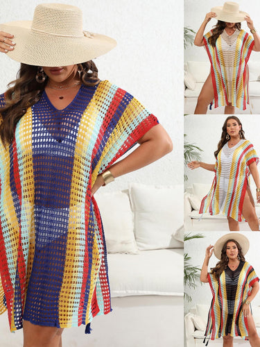 Ladies Lightweight Multicolor Beach Cover Tunic Amarae