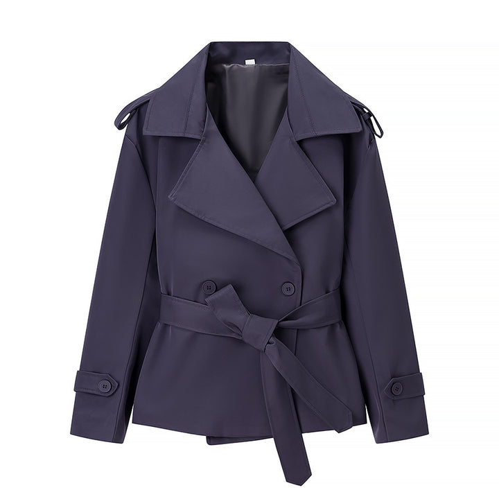 Manteau trench élégant et moderne pour femme avec ceinture Chic & Stil