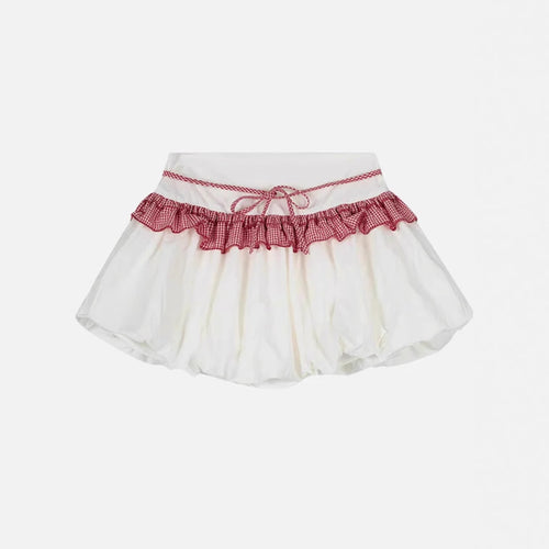 High-waisted ruffle skirt for women with playful details Amarae