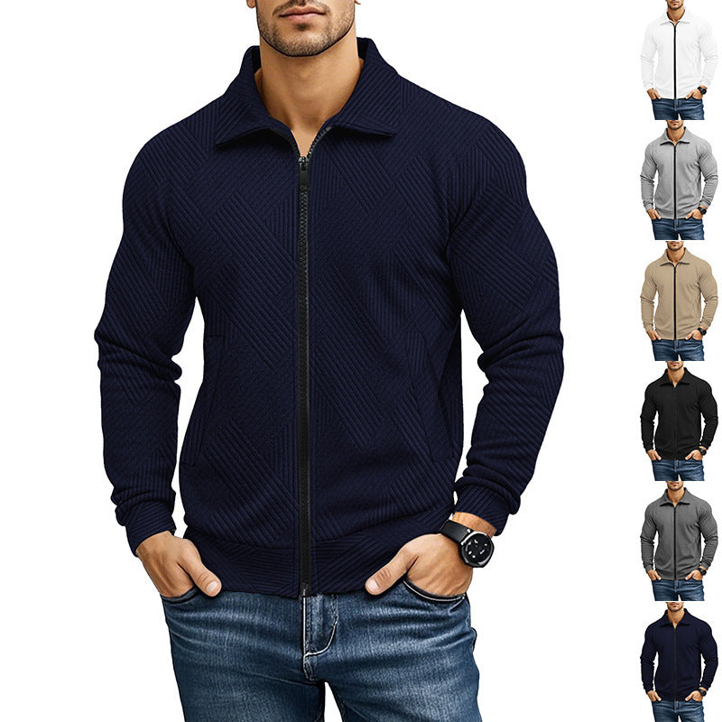 Lightweight knit jacket for men Lune London