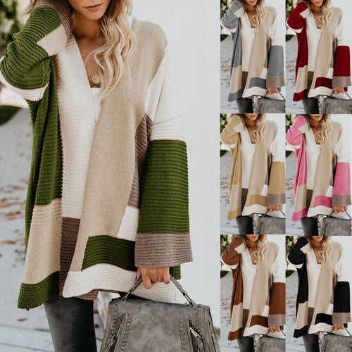 Fashionable women's cardigan with soft knit and spacious sleeves Amarae