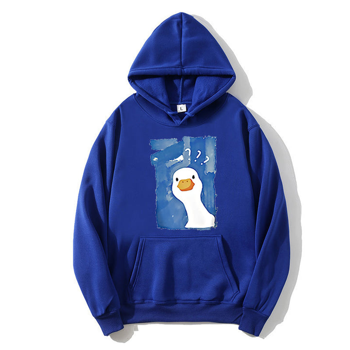 Women's Hoodie with Playful Duck Motif Chic & Stil 1772613013