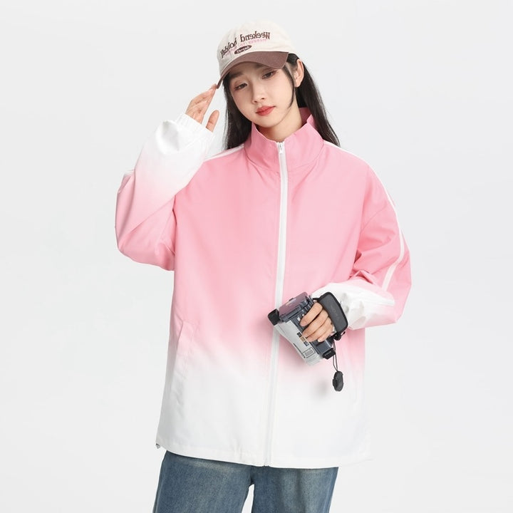 Ladies functional sports jacket with gradient Lune London