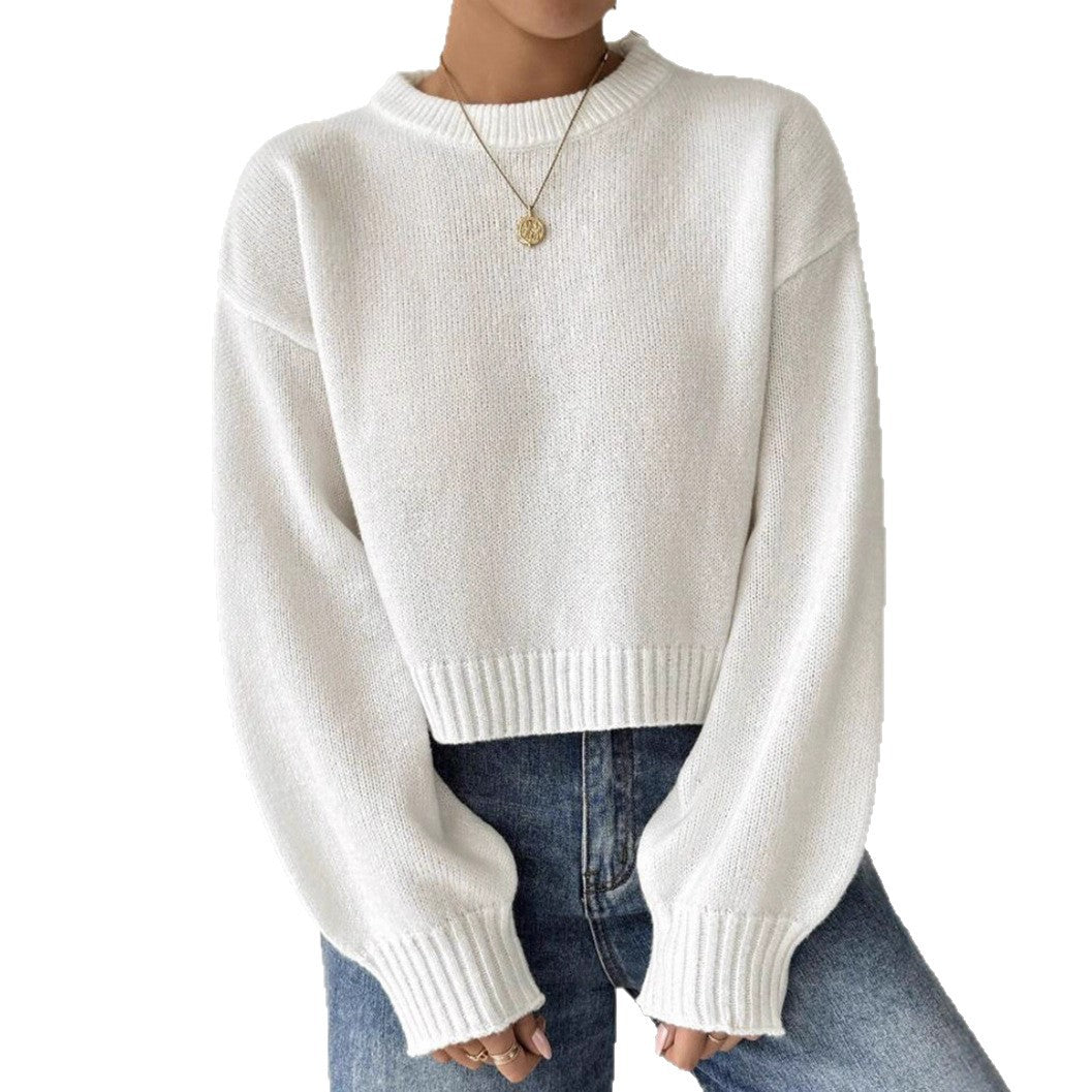 Casual fine knit sweater for ladies Lune London