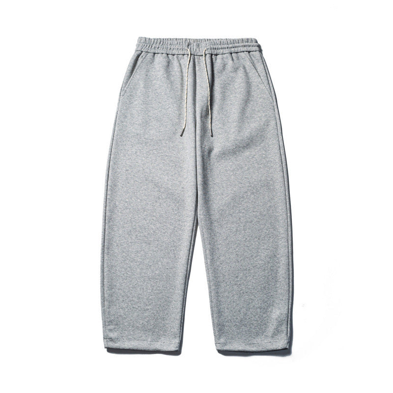 Men's loose-fitting sweatpants with elastic drawstring waistband and cropped leg Amarae