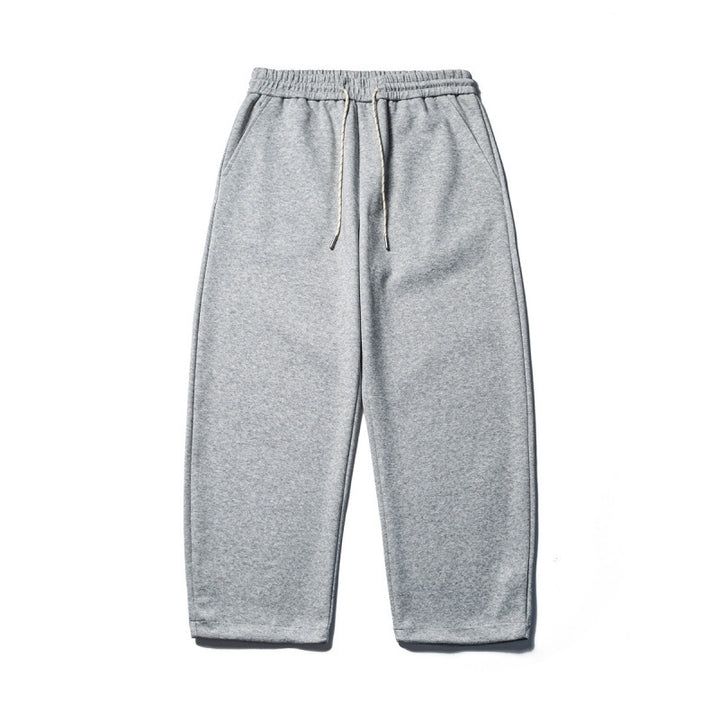 Men's loose-fitting sweatpants with elastic drawstring waistband and cropped leg Amarae