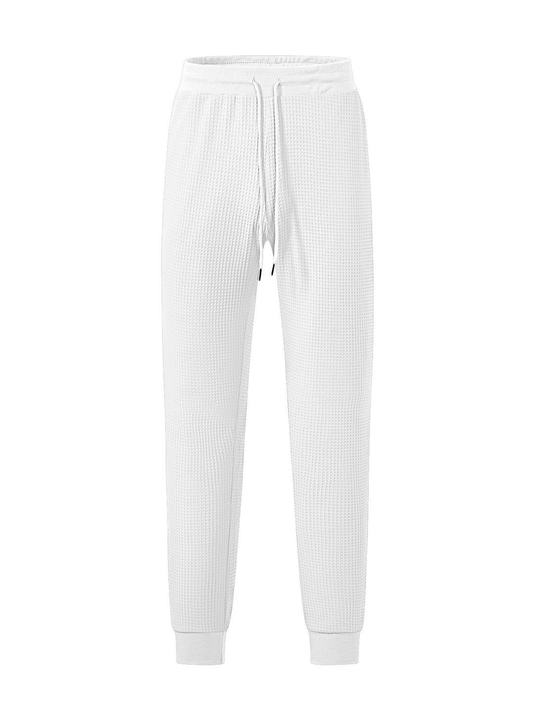 Lune London Men's waffle structure athletic jogger pants
